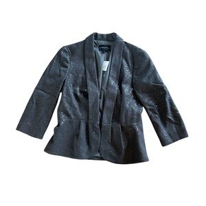 [Banana Republic] NWT Gray Sequin Blazer